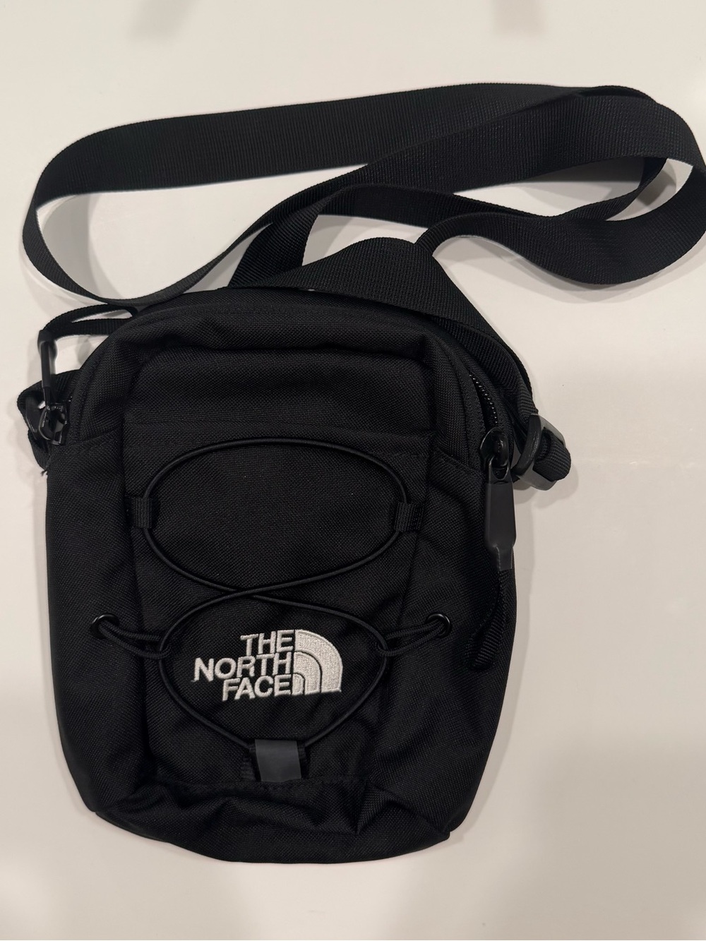 The North Face Black Small Shoulder/crossbody Bag with Bungee Front